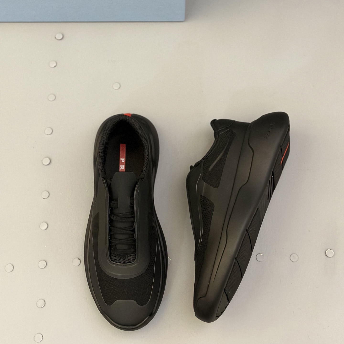 Prada America's Cup Re-Nylon And Bike Fabric Sneakers - DopestKickz