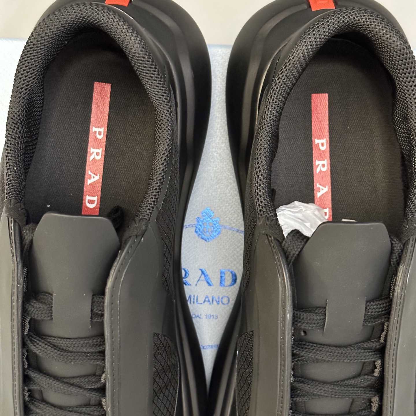 Prada America's Cup Re-Nylon And Bike Fabric Sneakers - DopestKickz