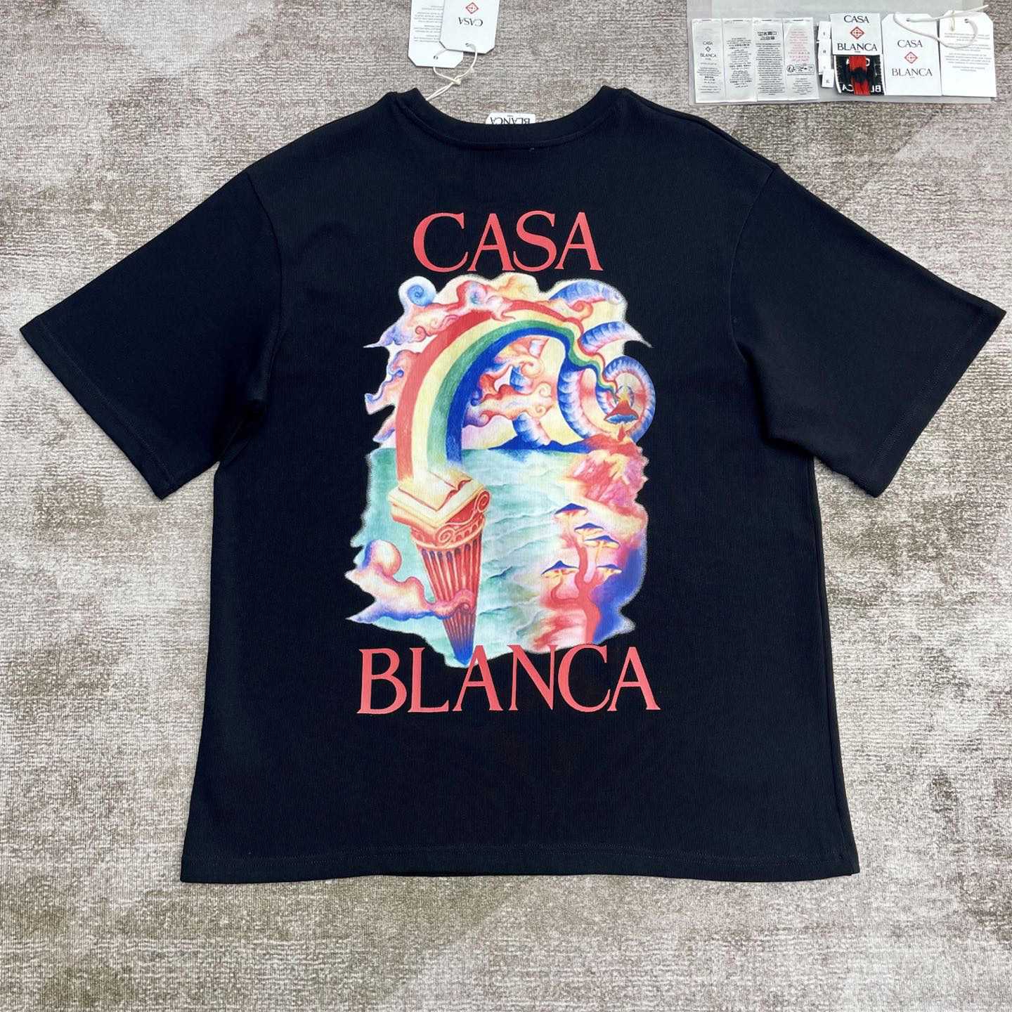 Casablanca Nature Teacher Printed Cotton T-Shirt   C951 - DopestKickz