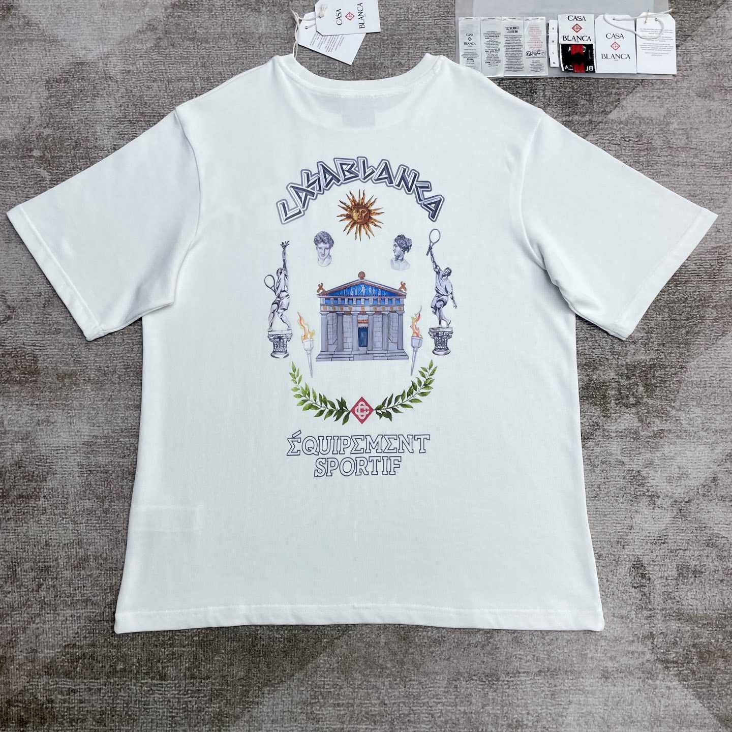 Casablanca Équipement Sportif T-shirt   C957 - DopestKickz