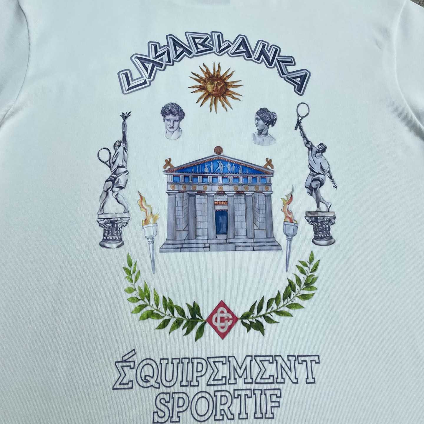 Casablanca Équipement Sportif T-shirt   C957 - DopestKickz