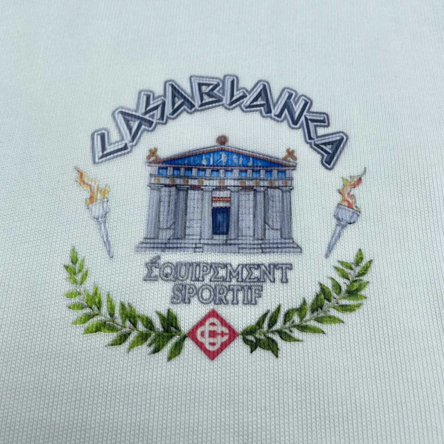 Casablanca Équipement Sportif T-shirt   C957 - DopestKickz