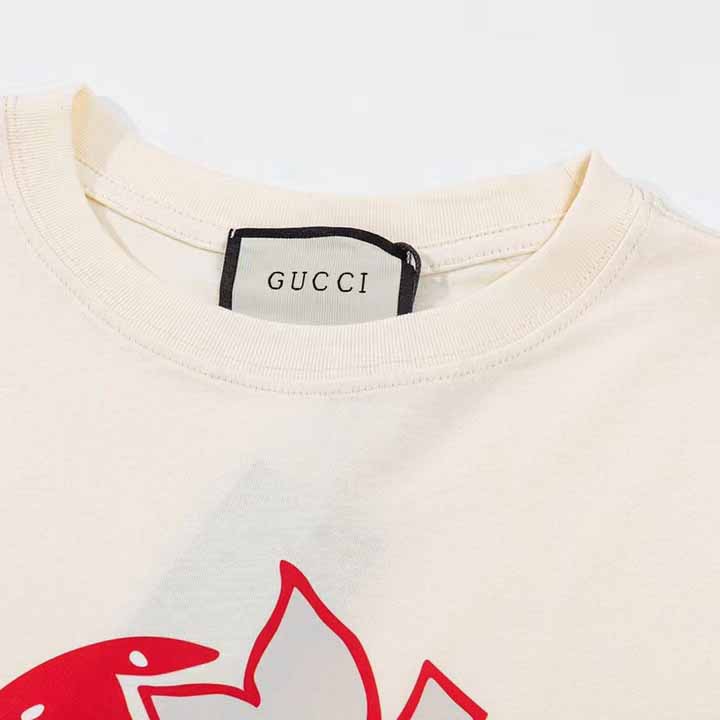 Gucci Strawberry Gucci' Cotton T-shirt - DopestKickz