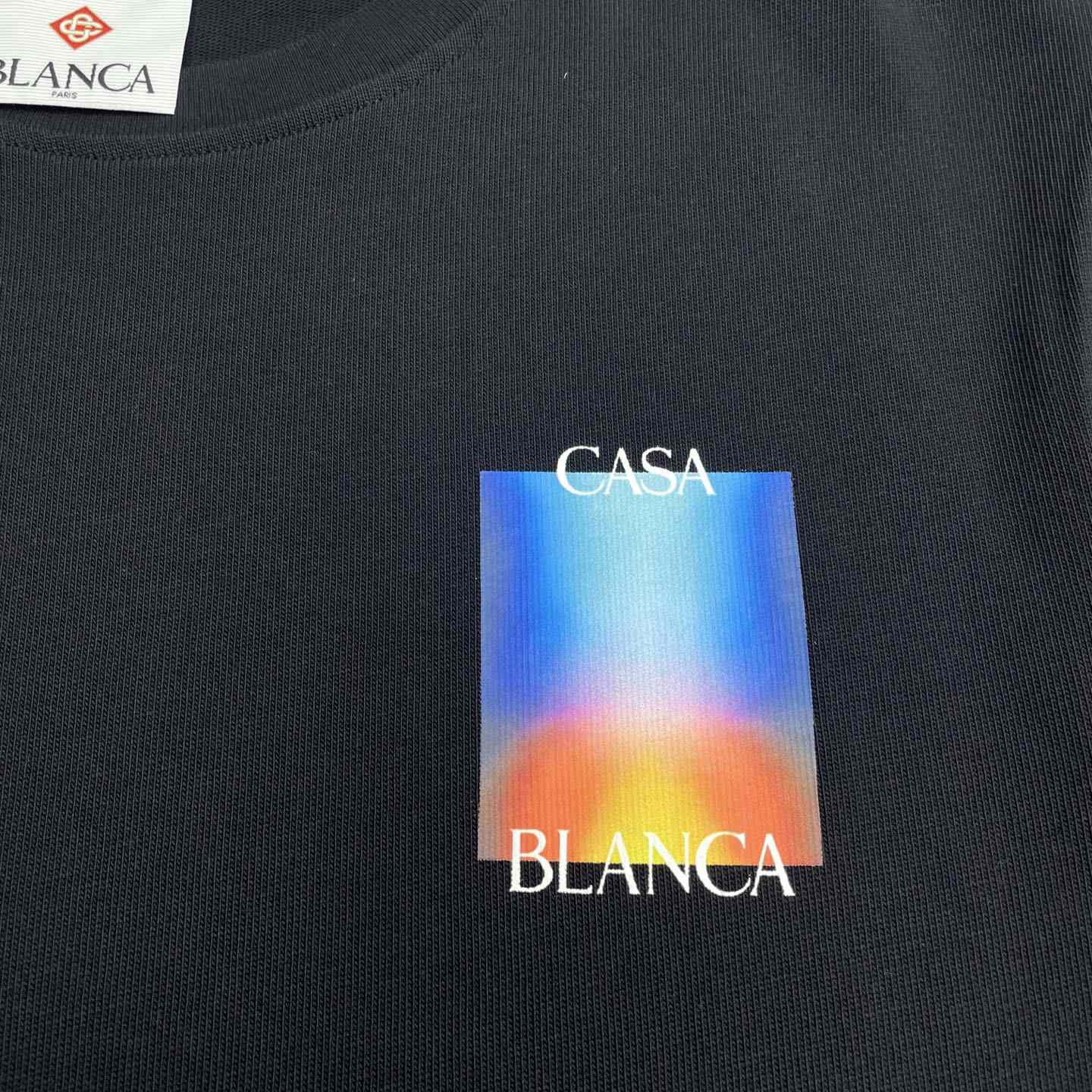 Casablanca Gradient Casa Logo T-Shirt   C985 - DopestKickz