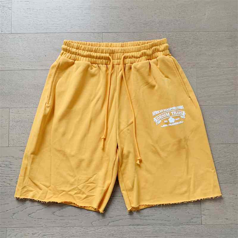 Denim Tears ADG Sweatpants Yellow - DopestKickz