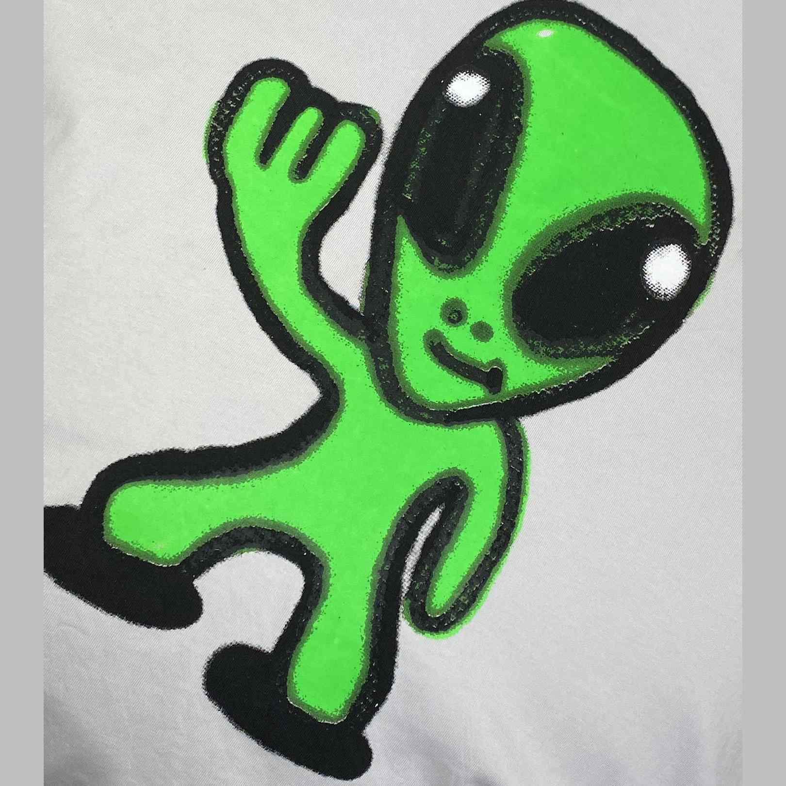 Balenciaga Hi There + Dripley T-Shirt Medium Fit In Dirty White - DopestKickz