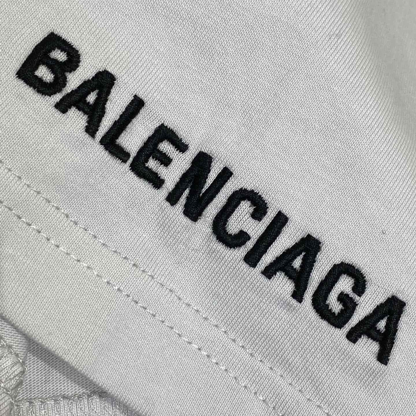 Balenciaga Hi There + Dripley T-Shirt Medium Fit In Dirty White - DopestKickz