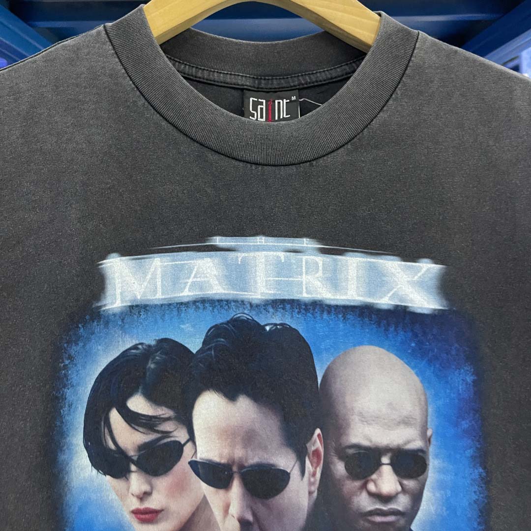 Saint Michael 25SS The Matrix“ vintage Tee - DopestKickz