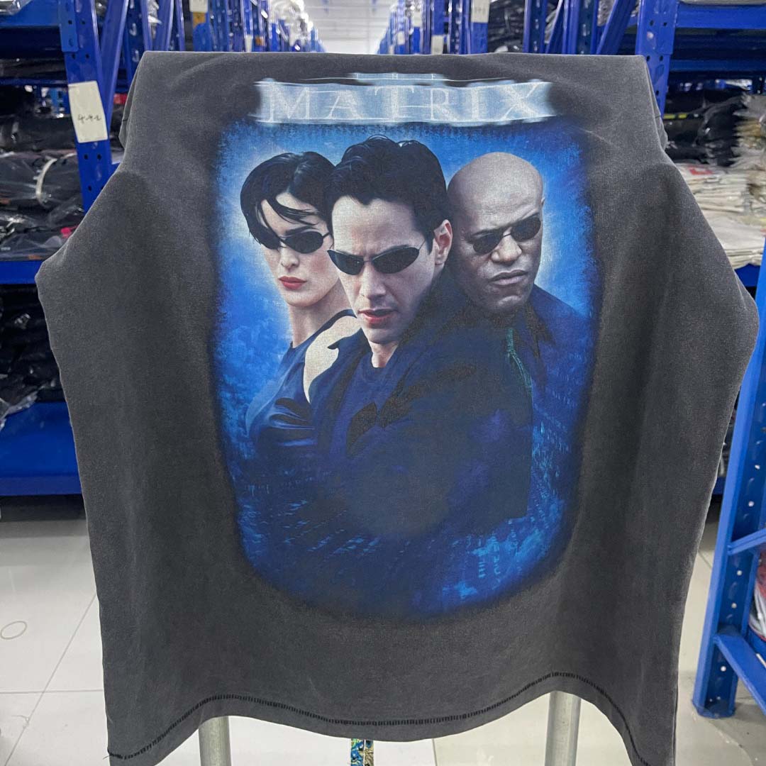 Saint Michael 25SS The Matrix“ vintage Tee - DopestKickz