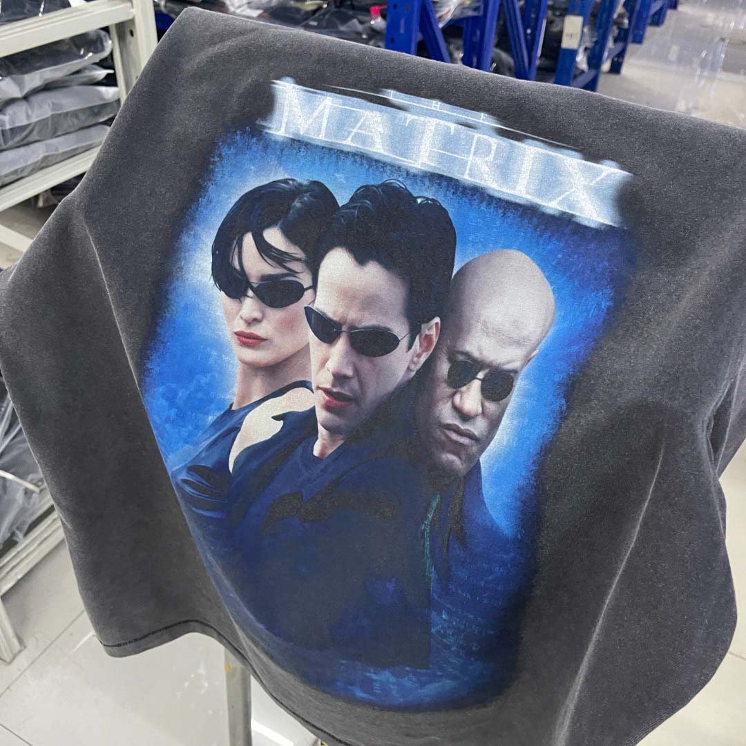 Saint Michael 25SS The Matrix“ vintage Tee - DopestKickz