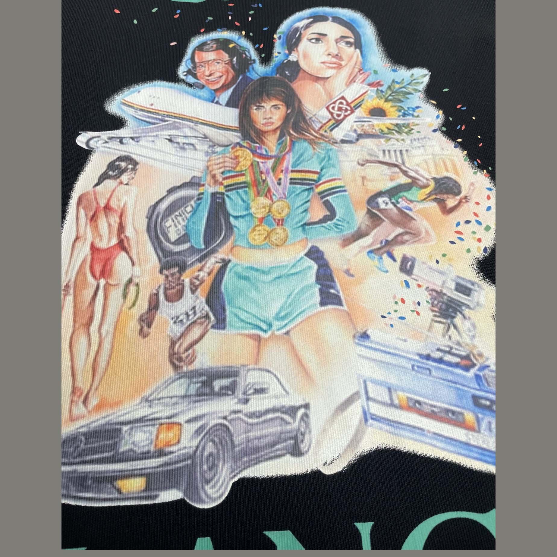 Casablanca printed T-shirt   C949 - DopestKickz