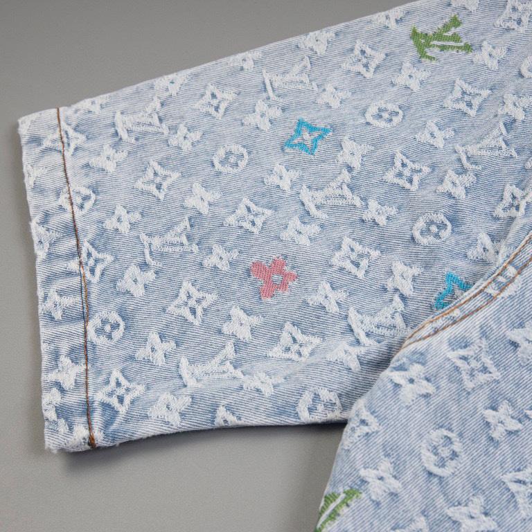Louis Vuitton Monogram Short-Sleeved Shirt  - DopestKickz