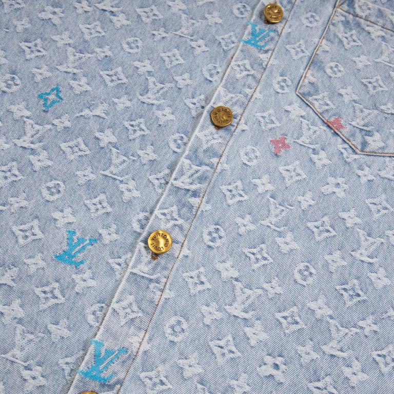 Louis Vuitton Monogram Short-Sleeved Shirt  - DopestKickz