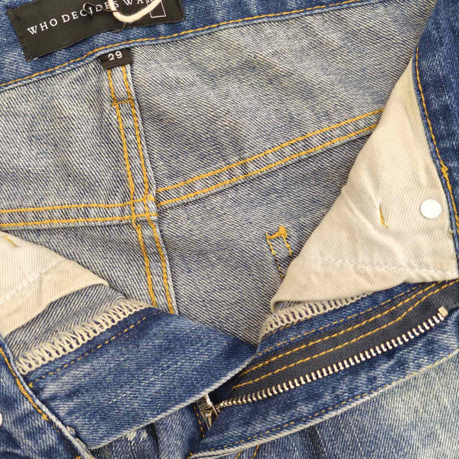 Who Decides War Techno Denim Jeans   704 - DopestKickz