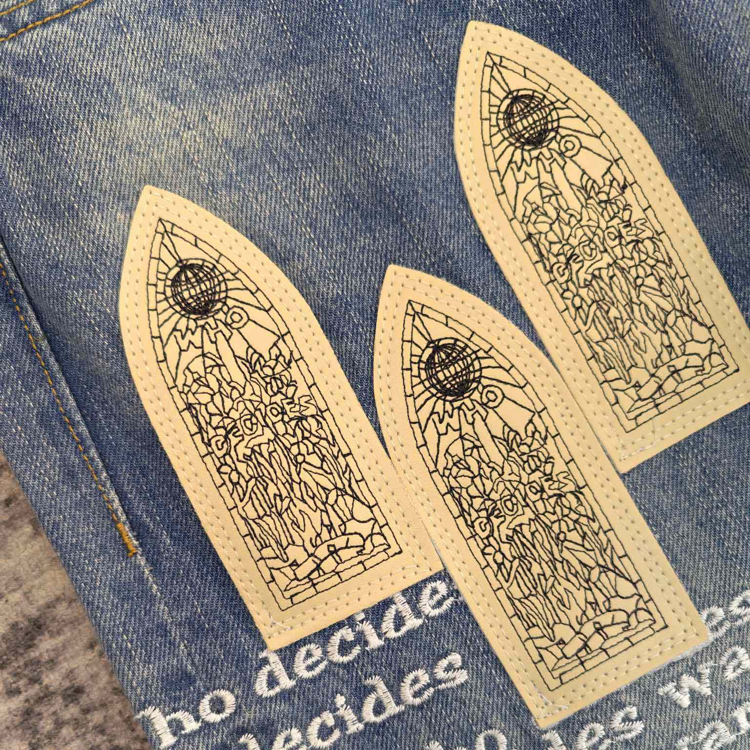 Who Decides War Techno Denim Jeans   704 - DopestKickz