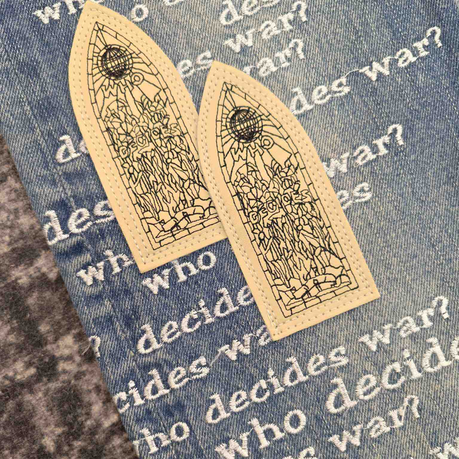 Who Decides War Techno Denim Jeans   704 - DopestKickz