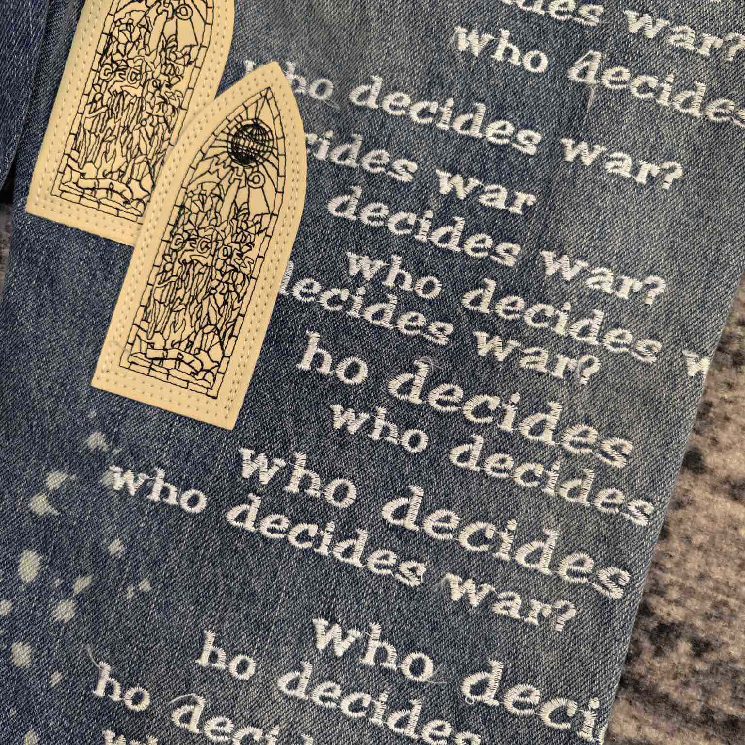 Who Decides War Techno Denim Jeans   704 - DopestKickz