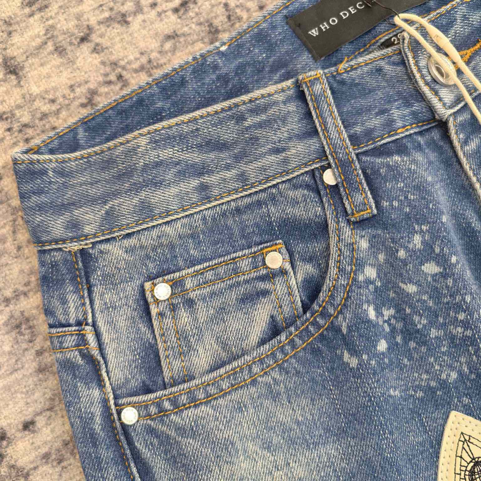 Who Decides War Techno Denim Jeans   704 - DopestKickz