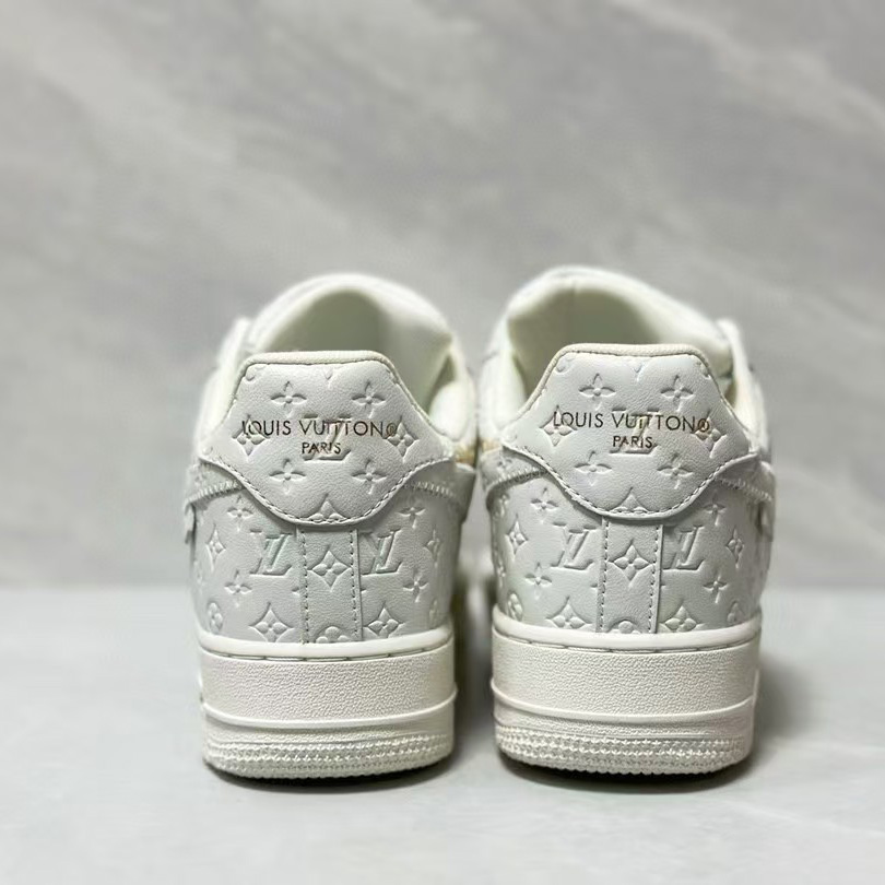 Louis Vuitton X Nike Air Force 1 Sneaker In White - DopestKickz