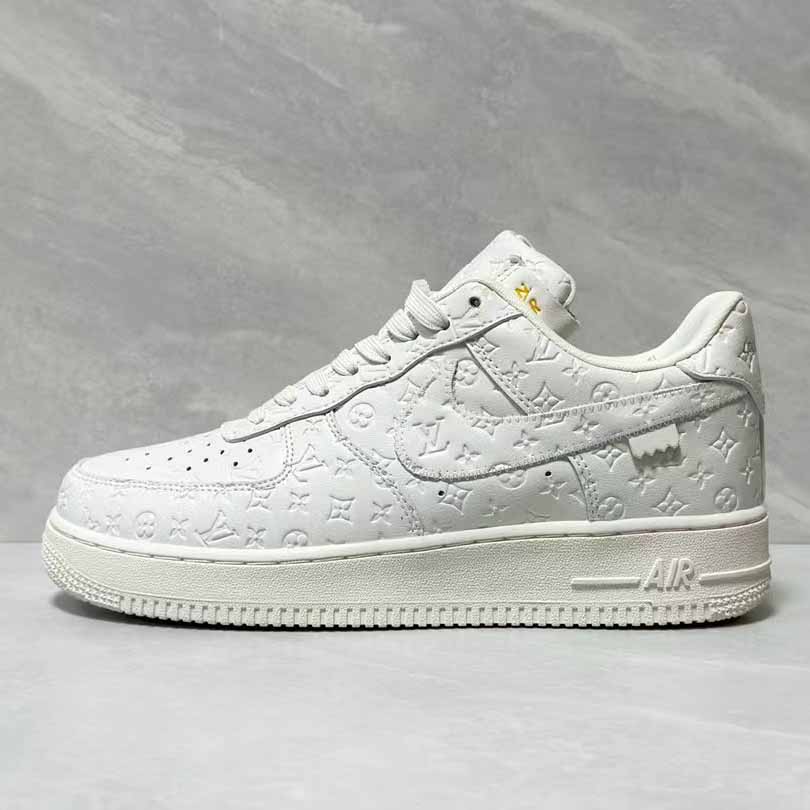Louis Vuitton X Nike Air Force 1 Sneaker In White - DopestKickz