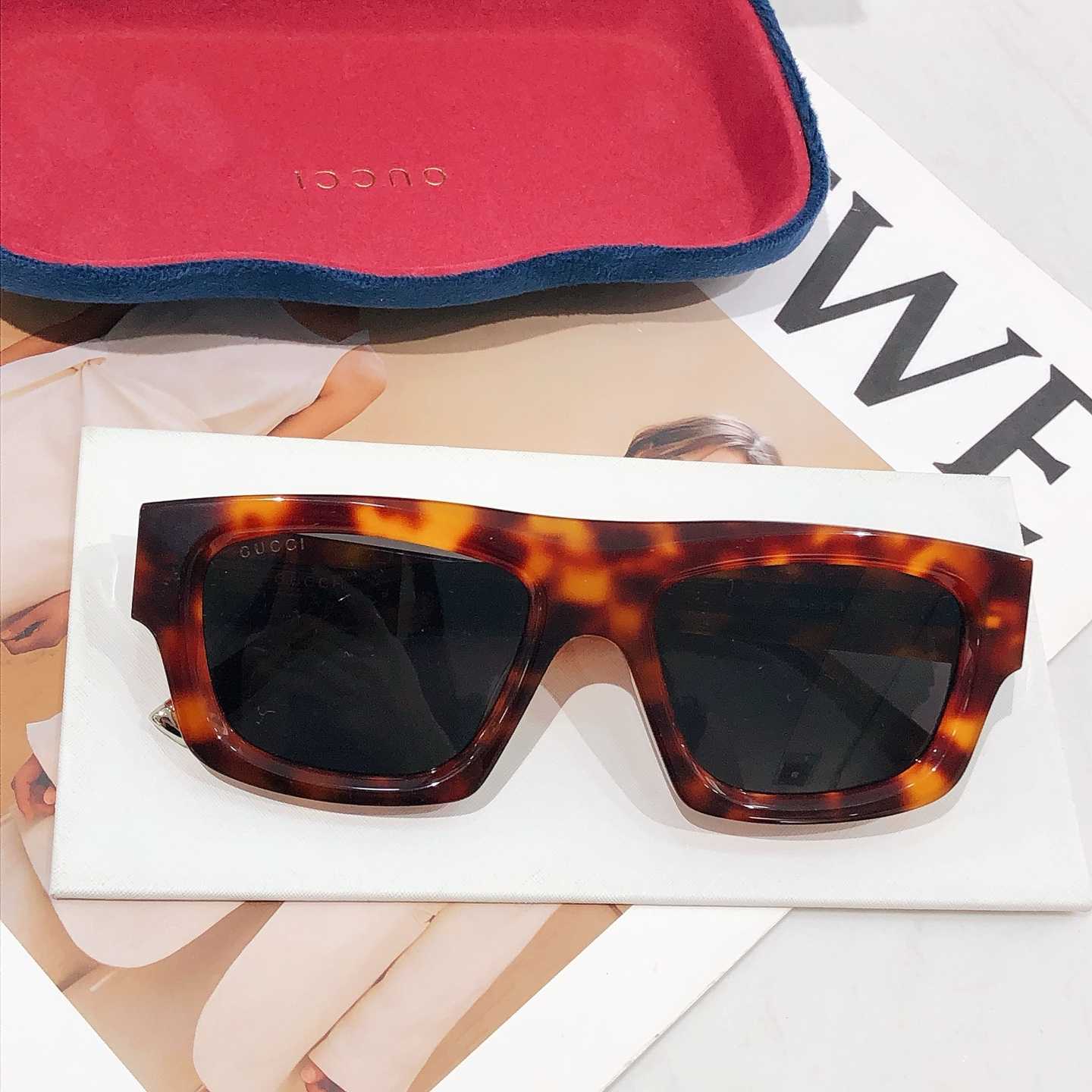 Gucci Rectangular Frame Sunglasses  GG1926s - DopestKickz