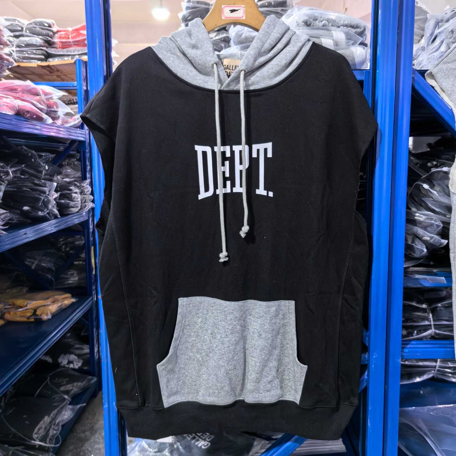 Gallery Dept. GYM Cut Off Hoodie - DopestKickz