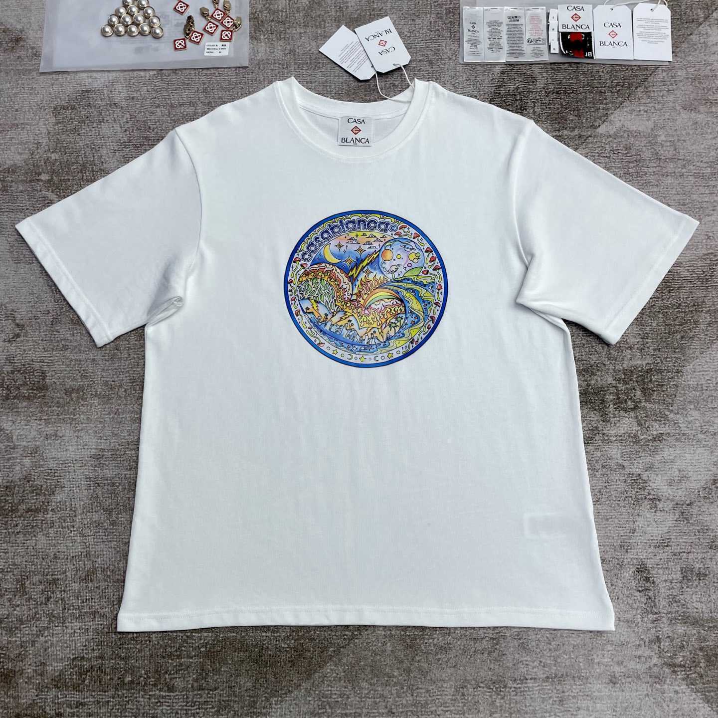 Casablanca The Four Elements T-shirt   C994 - DopestKickz