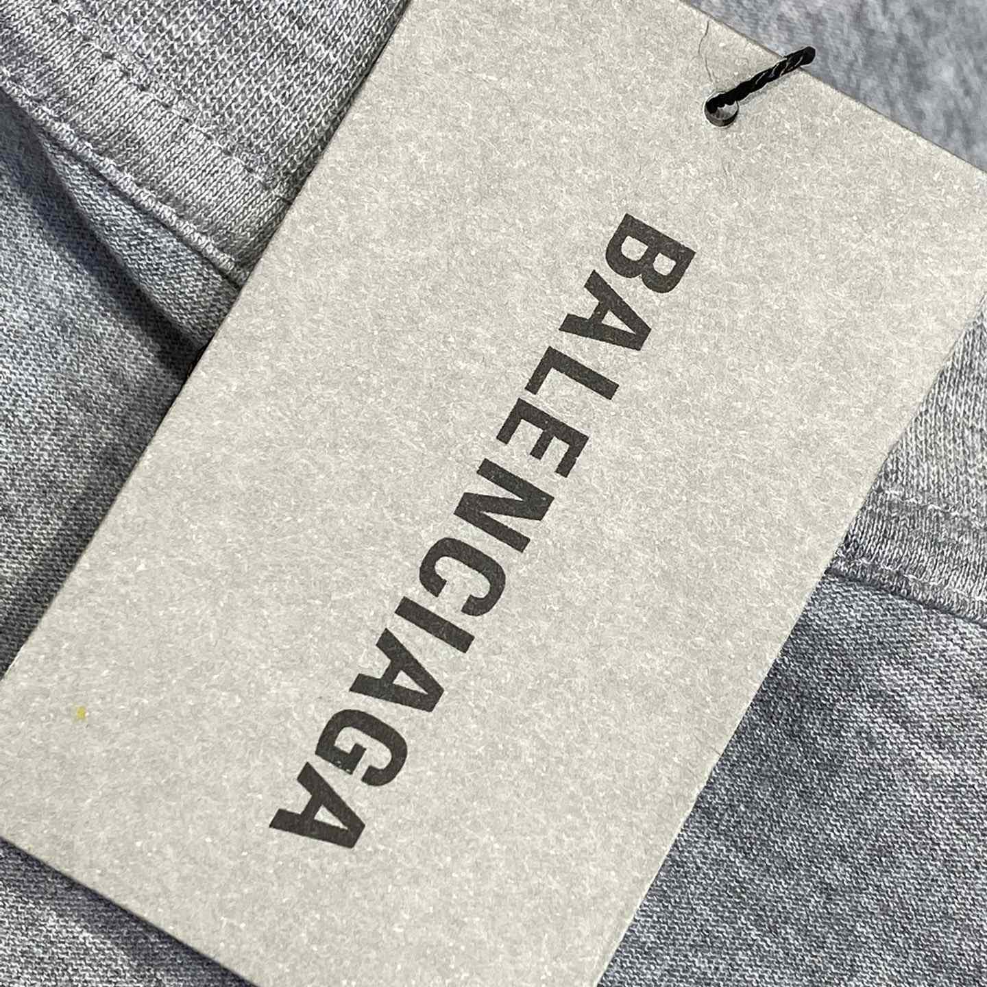 Balenciaga New Tape Type TR T-Shirt Medium Fit In Grey  - DopestKickz