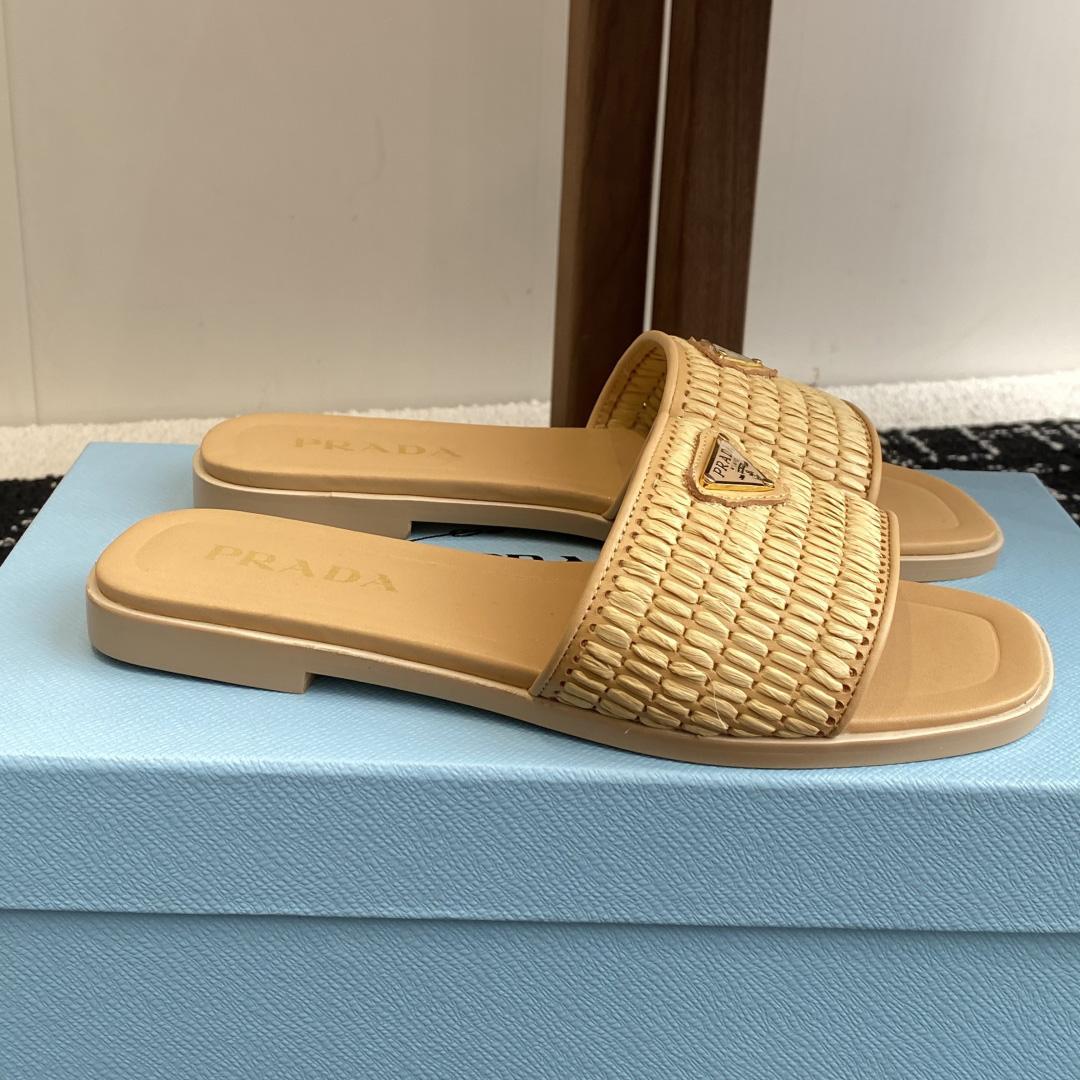 Prada Crochet-detail Sandals  - DopestKickz