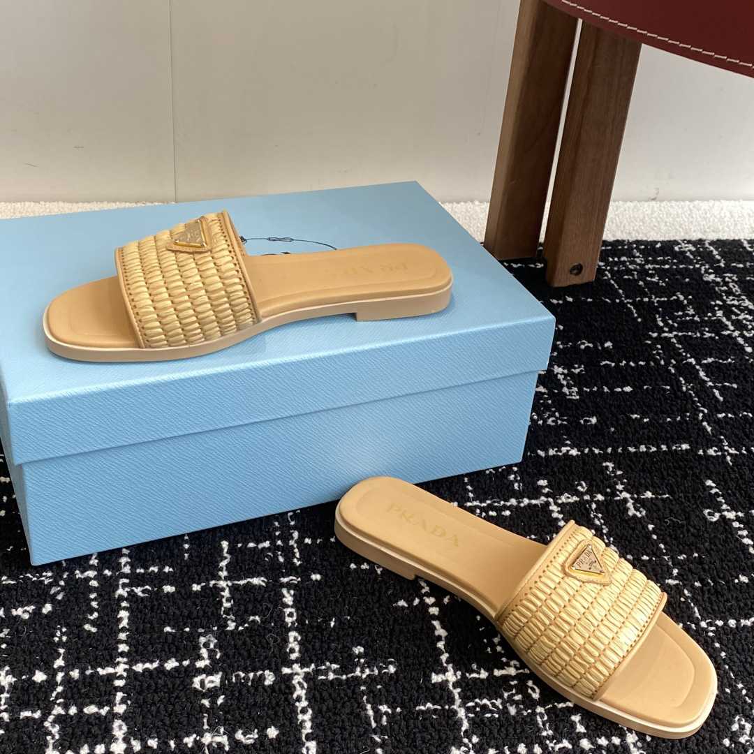 Prada Crochet-detail Sandals  - DopestKickz