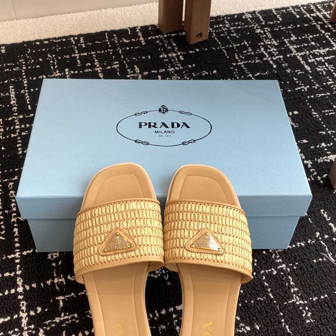 Prada Crochet-detail Sandals  - DopestKickz