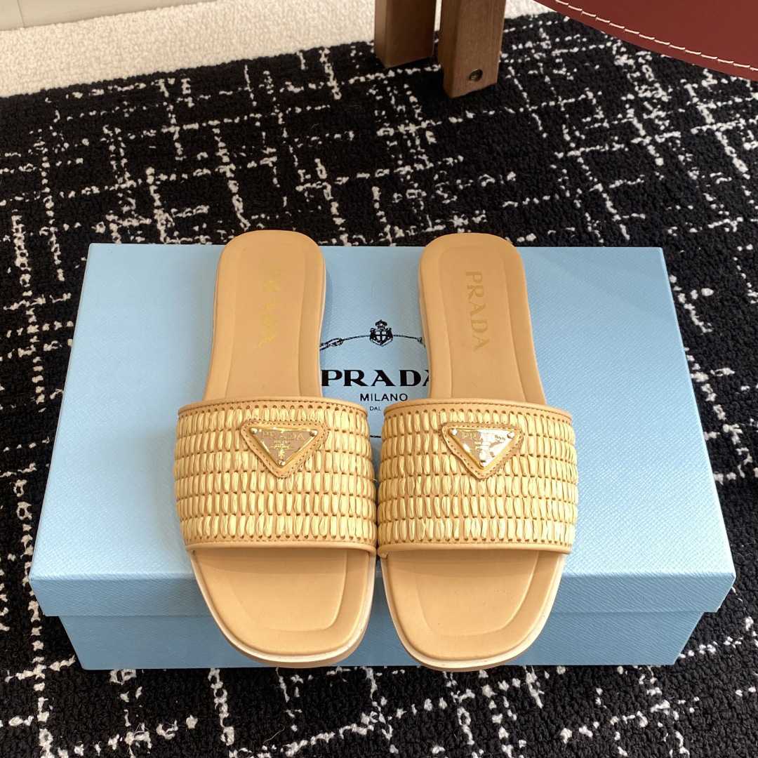 Prada Crochet-detail Sandals  - DopestKickz