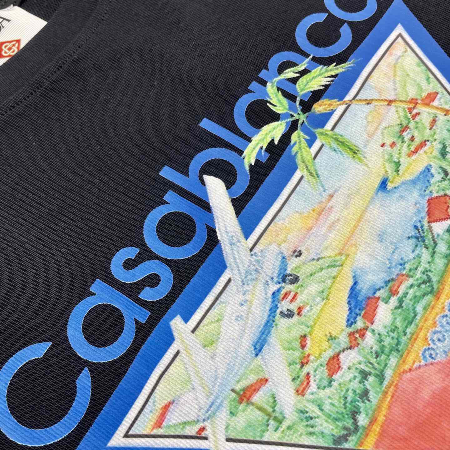 Casablanca Tennis Club Icon T-Shirt   C997 - DopestKickz