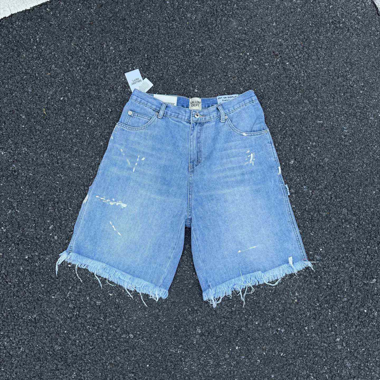 Gallery Dept. Reconstructed Denim Carpenter Shorts - DopestKickz