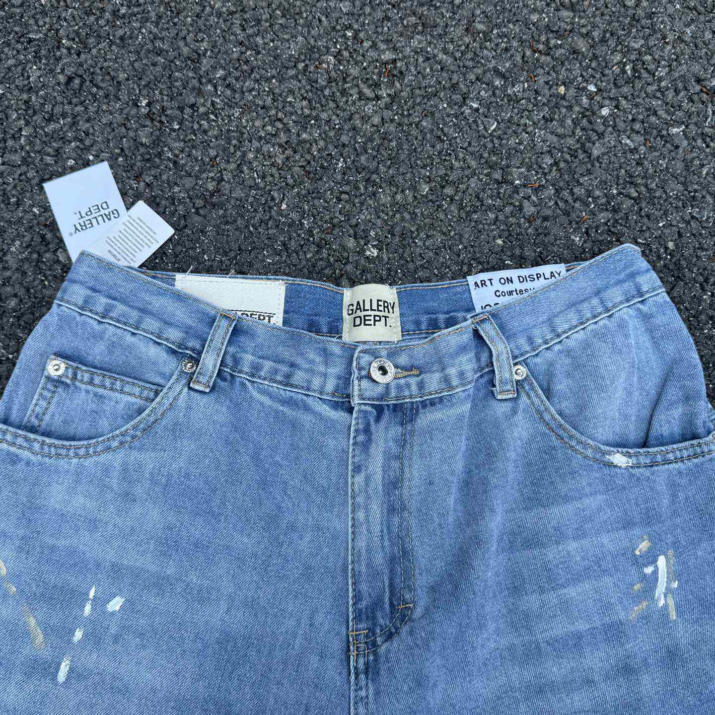 Gallery Dept. Reconstructed Denim Carpenter Shorts - DopestKickz