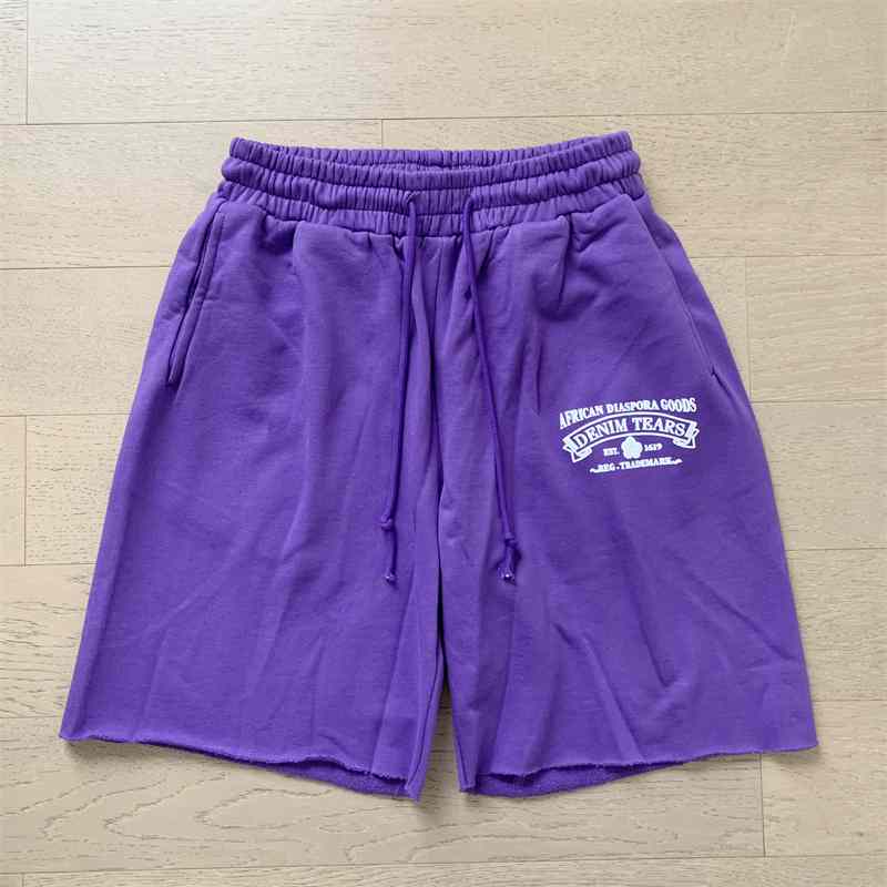 Denim Tears ADG Sweatpants Washed Purple - DopestKickz
