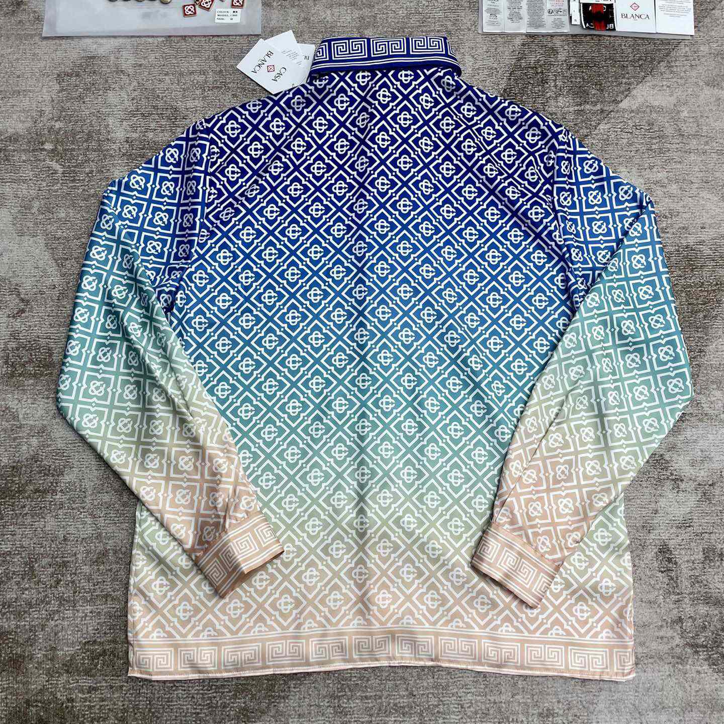 Casablanca Gradient-effect Shirt    CA3528 - DopestKickz