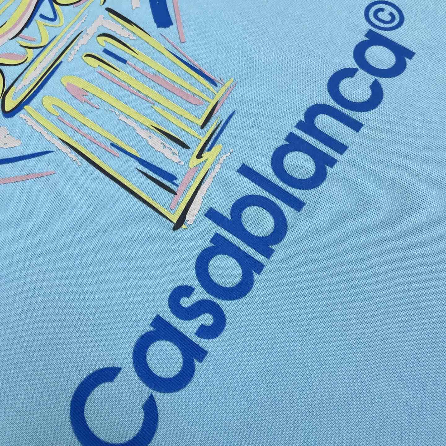 Casablanca Diamond Column-print T-shirt   C945 - DopestKickz