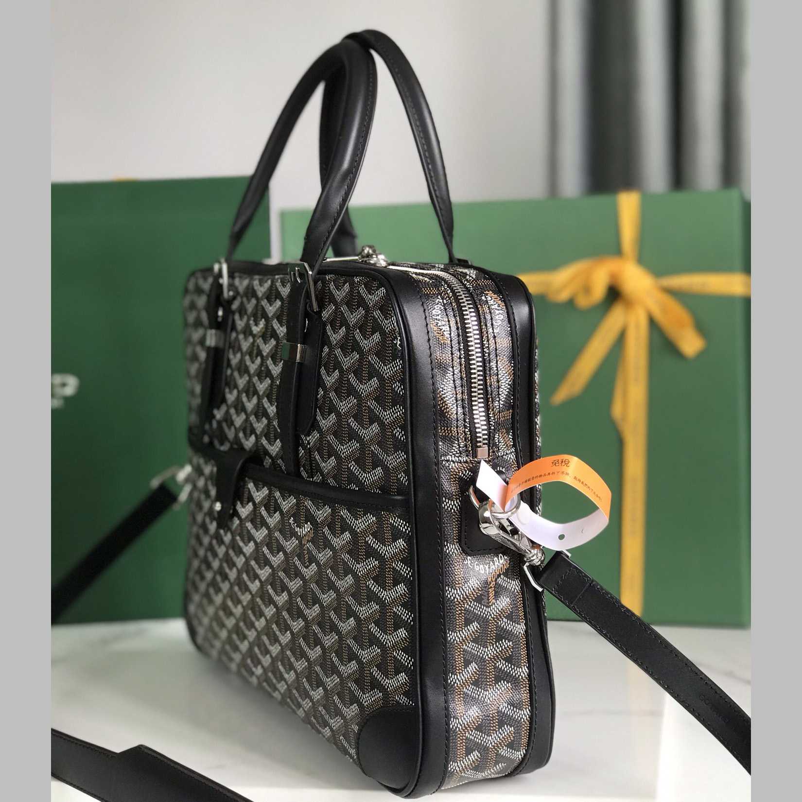 Goyard Ambassade MM Document Case  35×7×27cm - DopestKickz