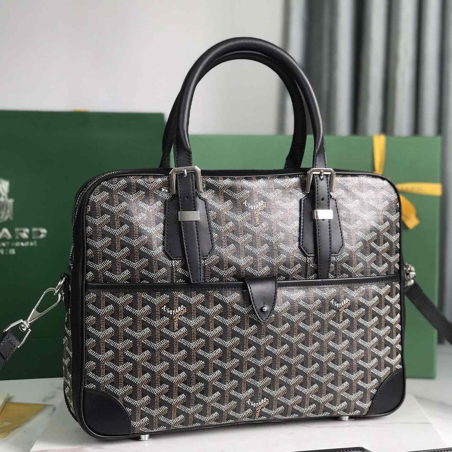 Goyard Ambassade MM Document Case  35×7×27cm - DopestKickz