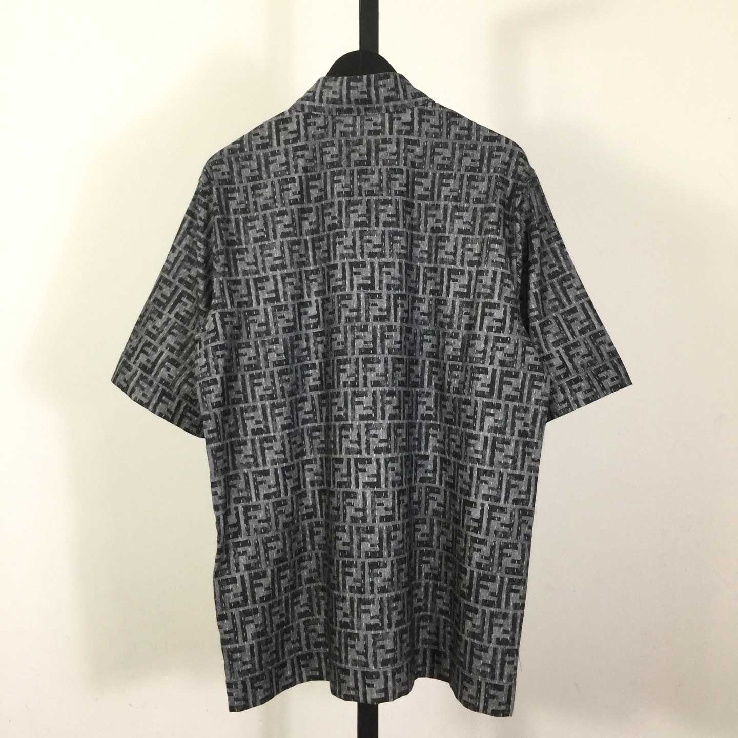 Fendi Allover Logo Printed Shirt - DopestKickz