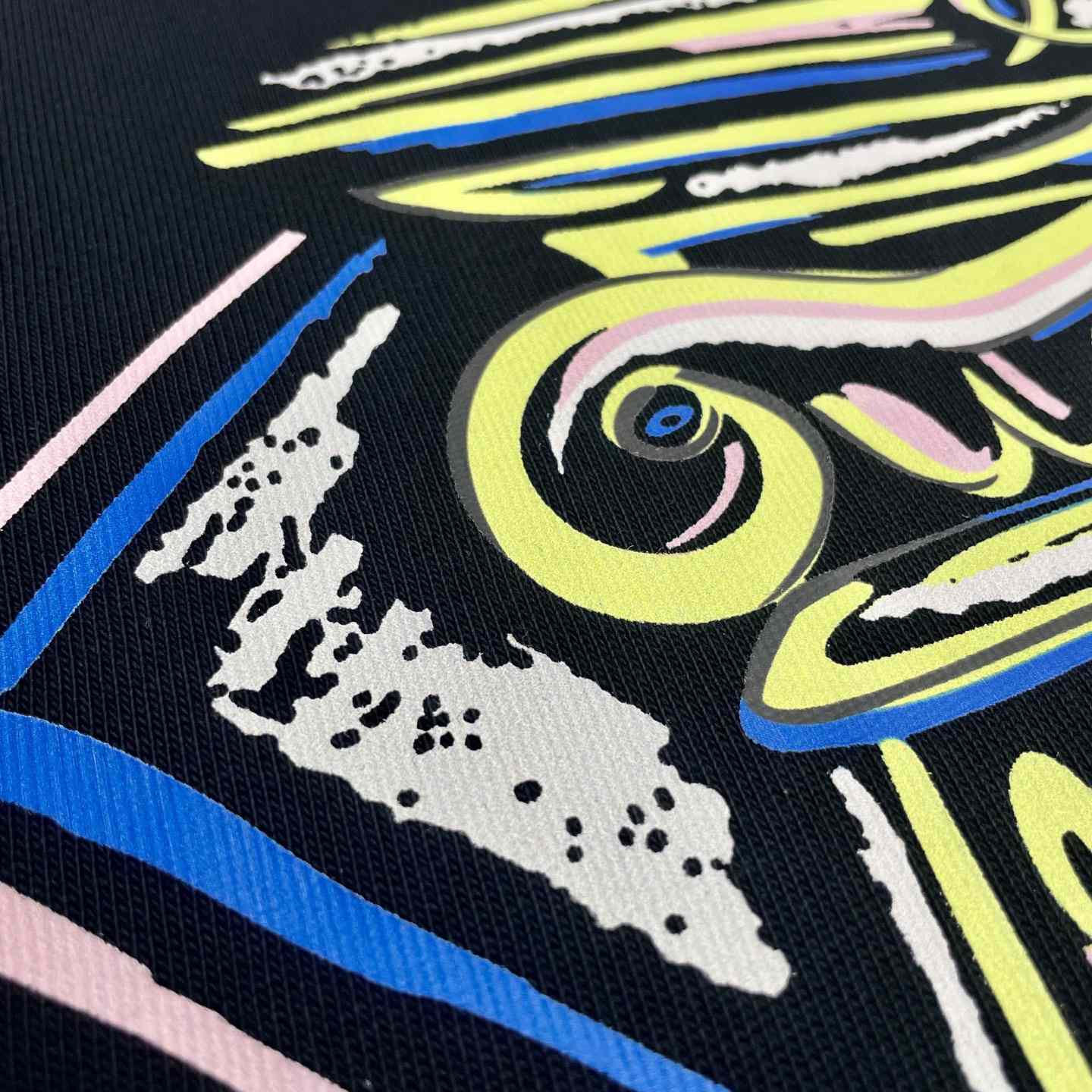 Casablanca Black Diamond Column Printed T-Shirt   C953 - DopestKickz