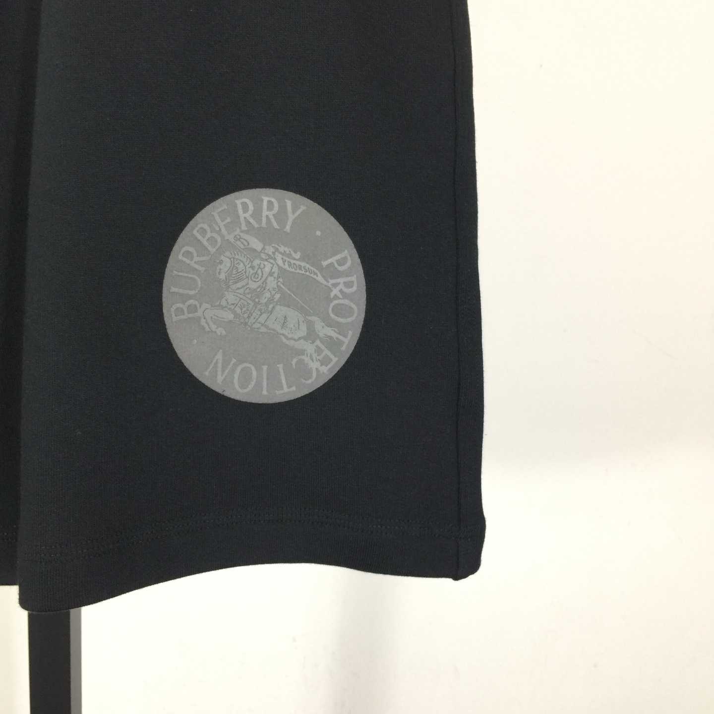 Burberry EKD Badge Cotton Shorts - DopestKickz