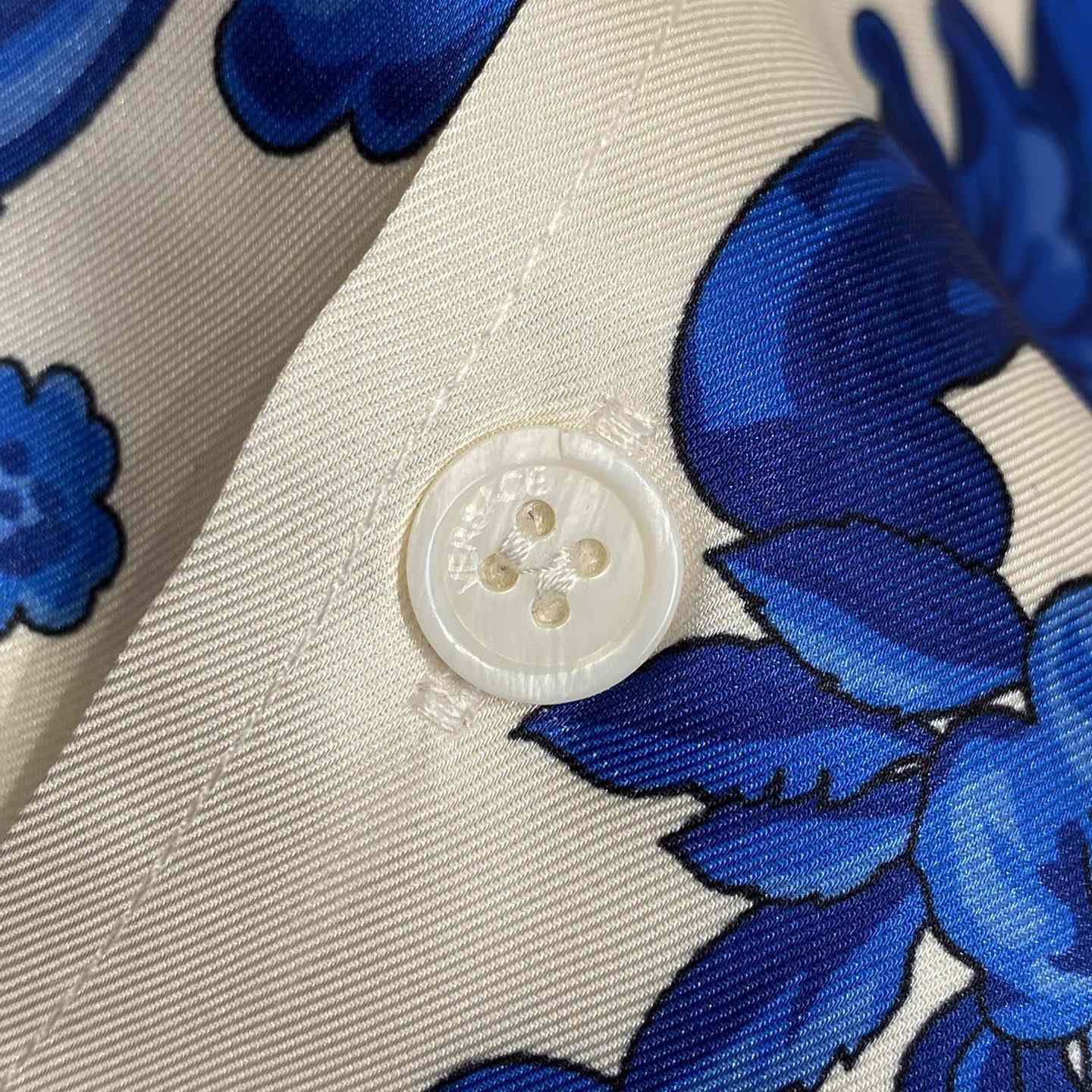 Versace Cameo Silk Shirt And Short - DopestKickz