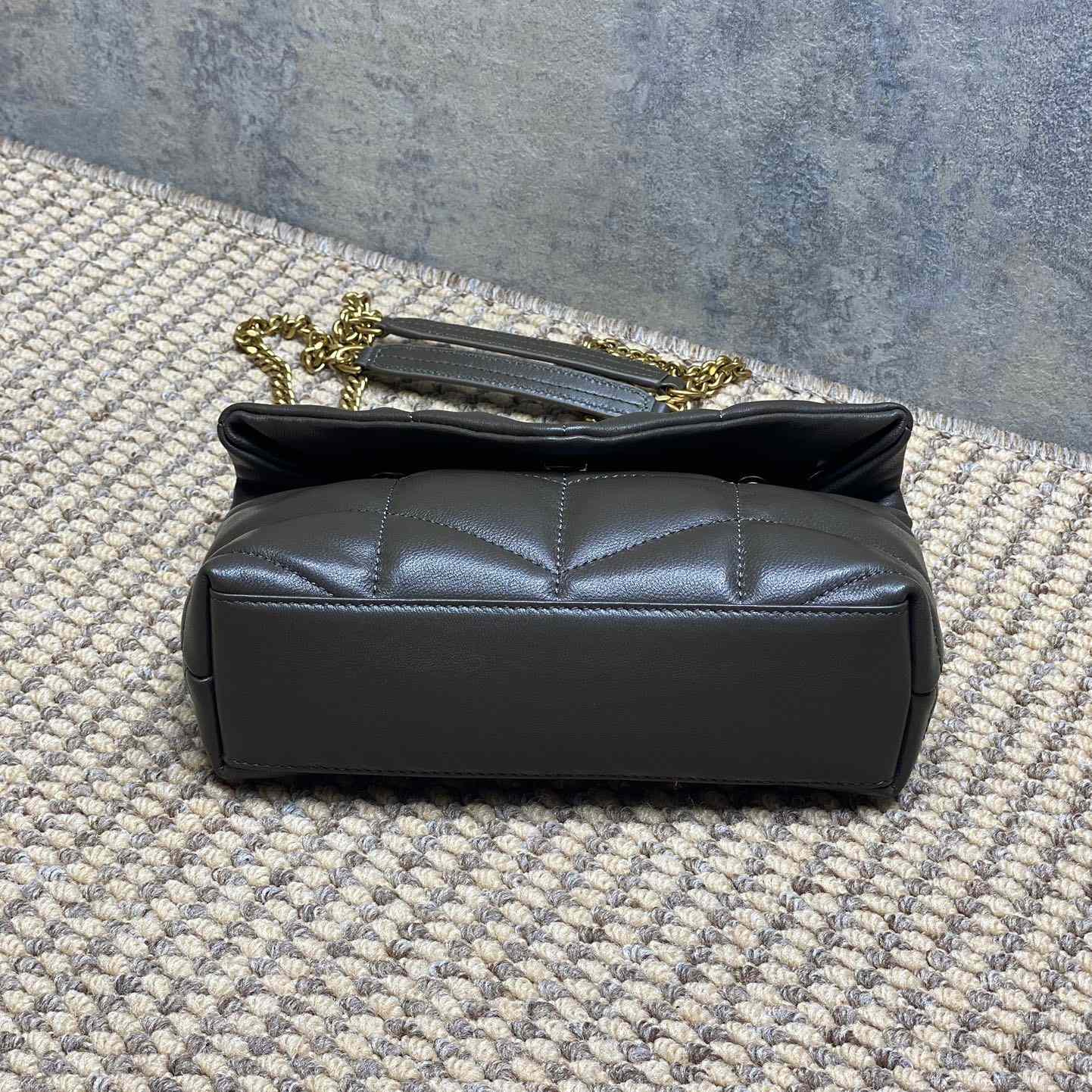 Saint Laurent Toy Puffer In Nappa Leather - DopestKickz