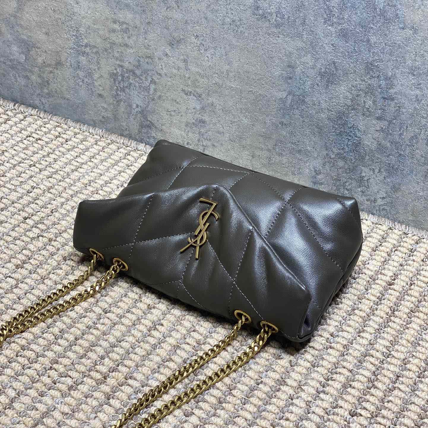 Saint Laurent Toy Puffer In Nappa Leather - DopestKickz