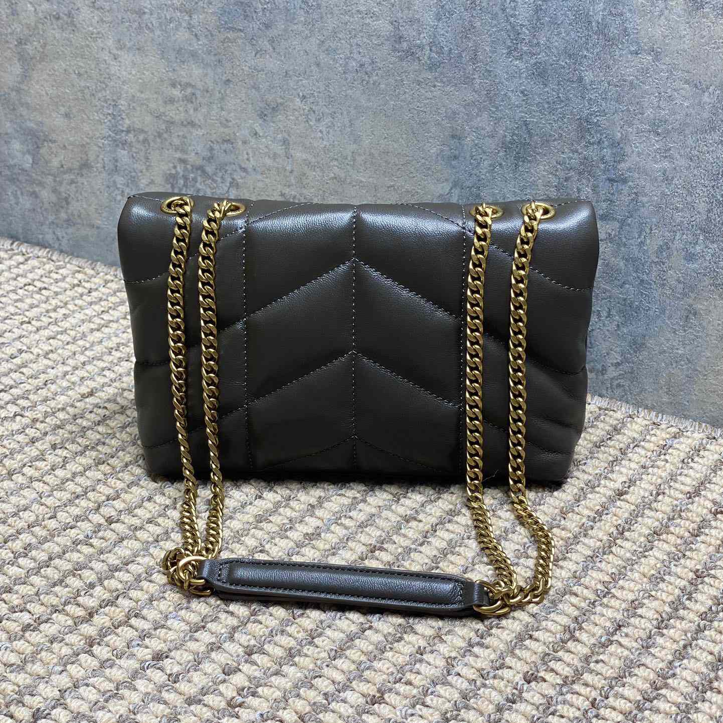 Saint Laurent Toy Puffer In Nappa Leather - DopestKickz