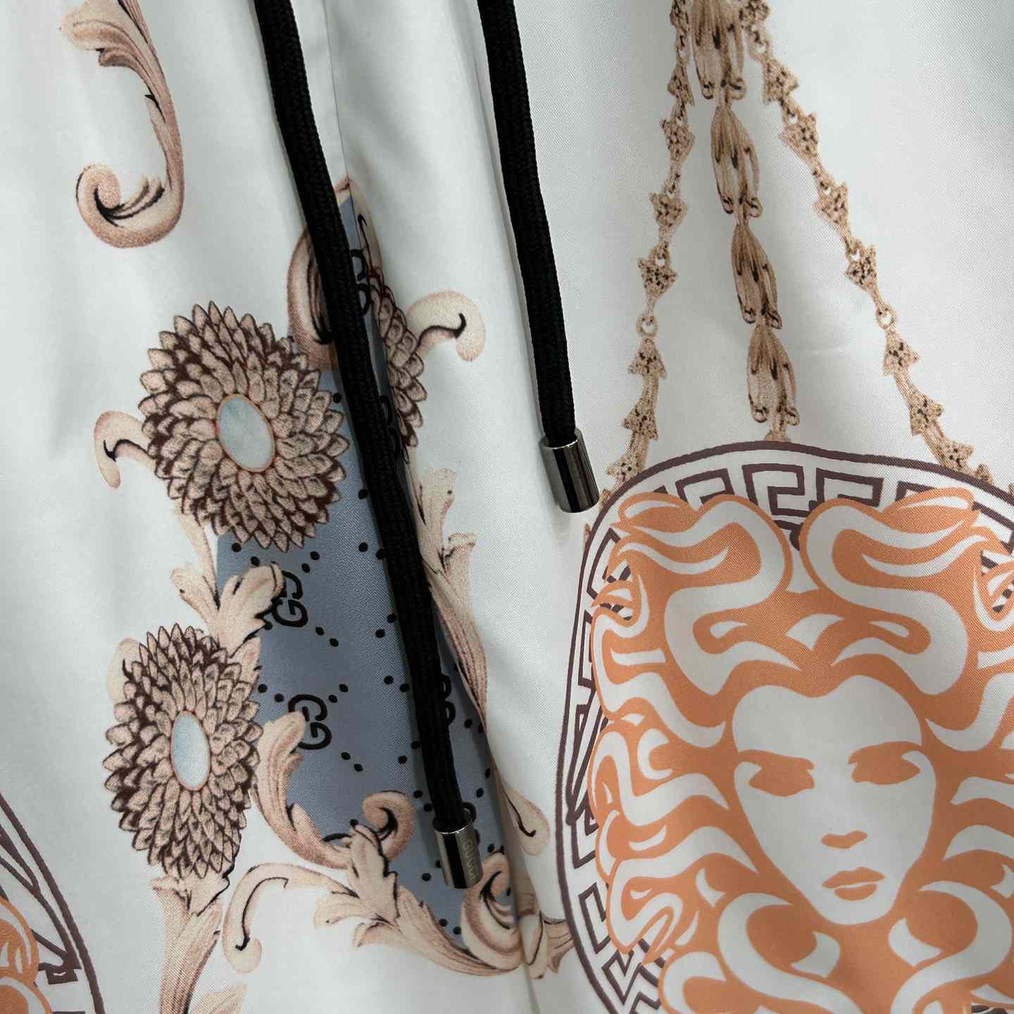 Versace Silk Shorts - DopestKickz