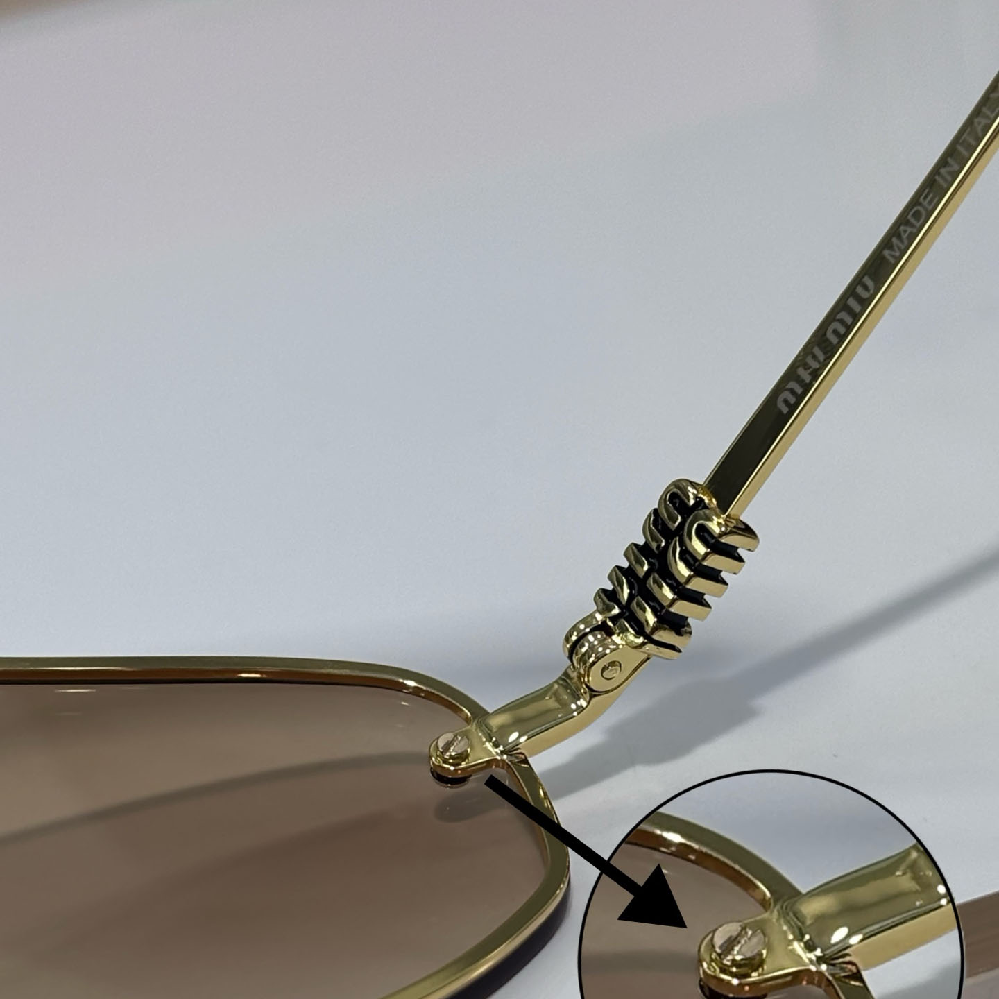 Miu Miu MUA50S  Sunglasses - DopestKickz