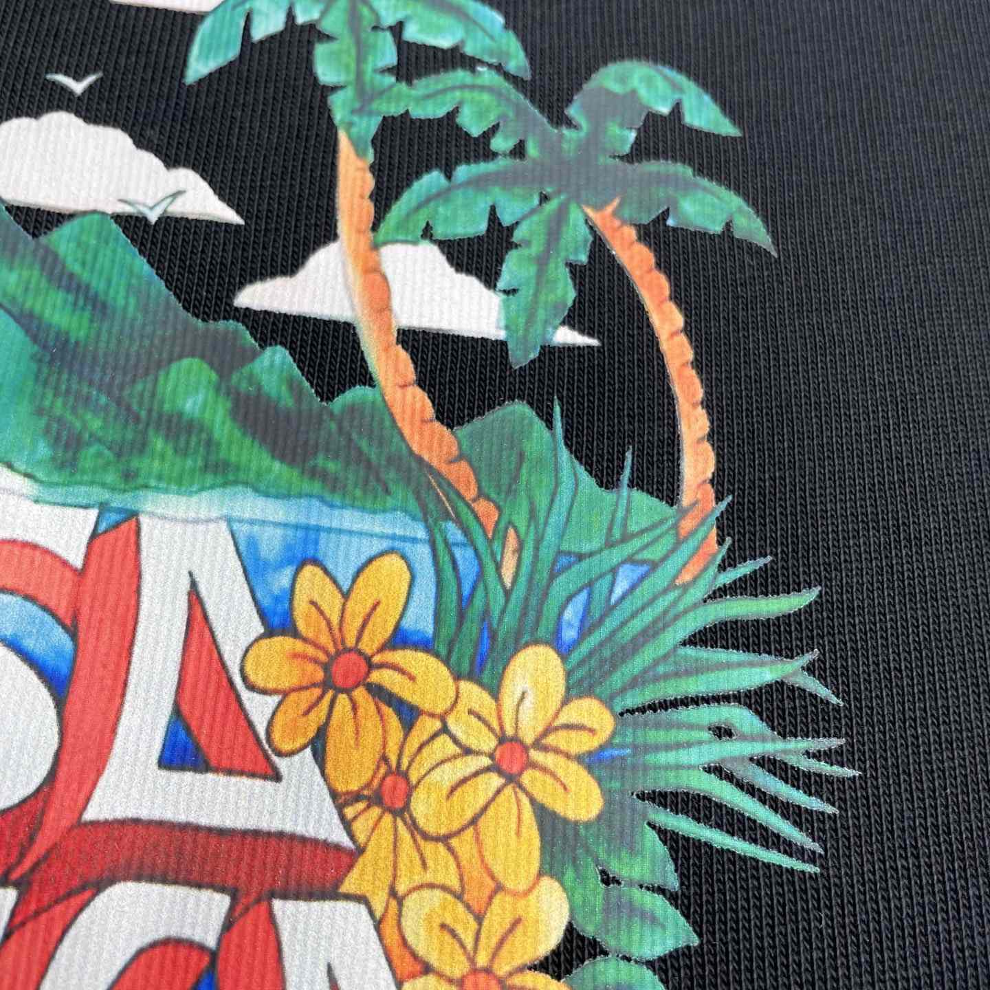 Casablanca Black 'Casa' Beach Wave T-Shirt   C990 - DopestKickz